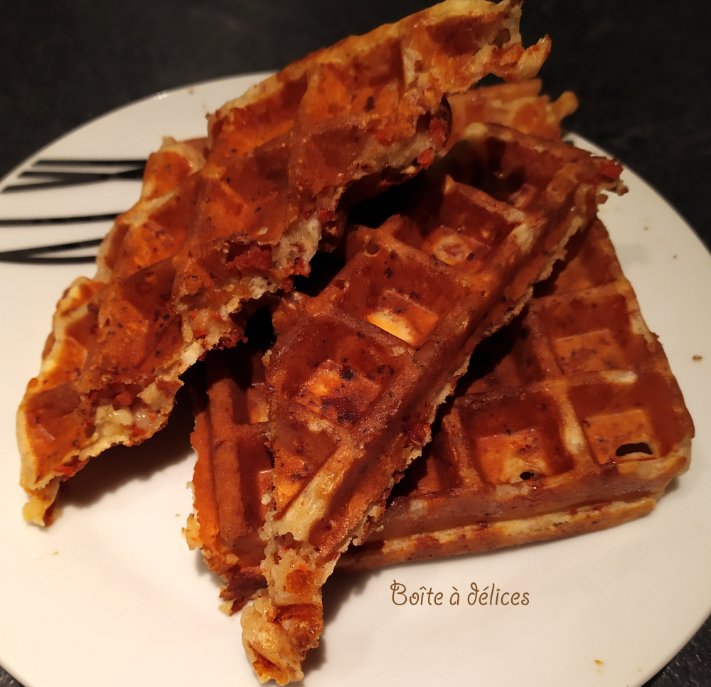 Gaufre-chorizo-fromage